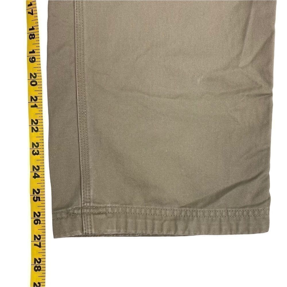 Duluth Trading Co Men’s Carpenter Flat Front Pants Khaki Relaxed 37x28 EUC - Picture 9 of 9